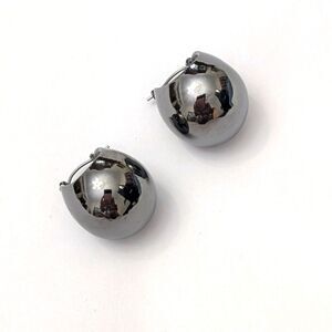 Rachel Comey Silver Hoop Earrings